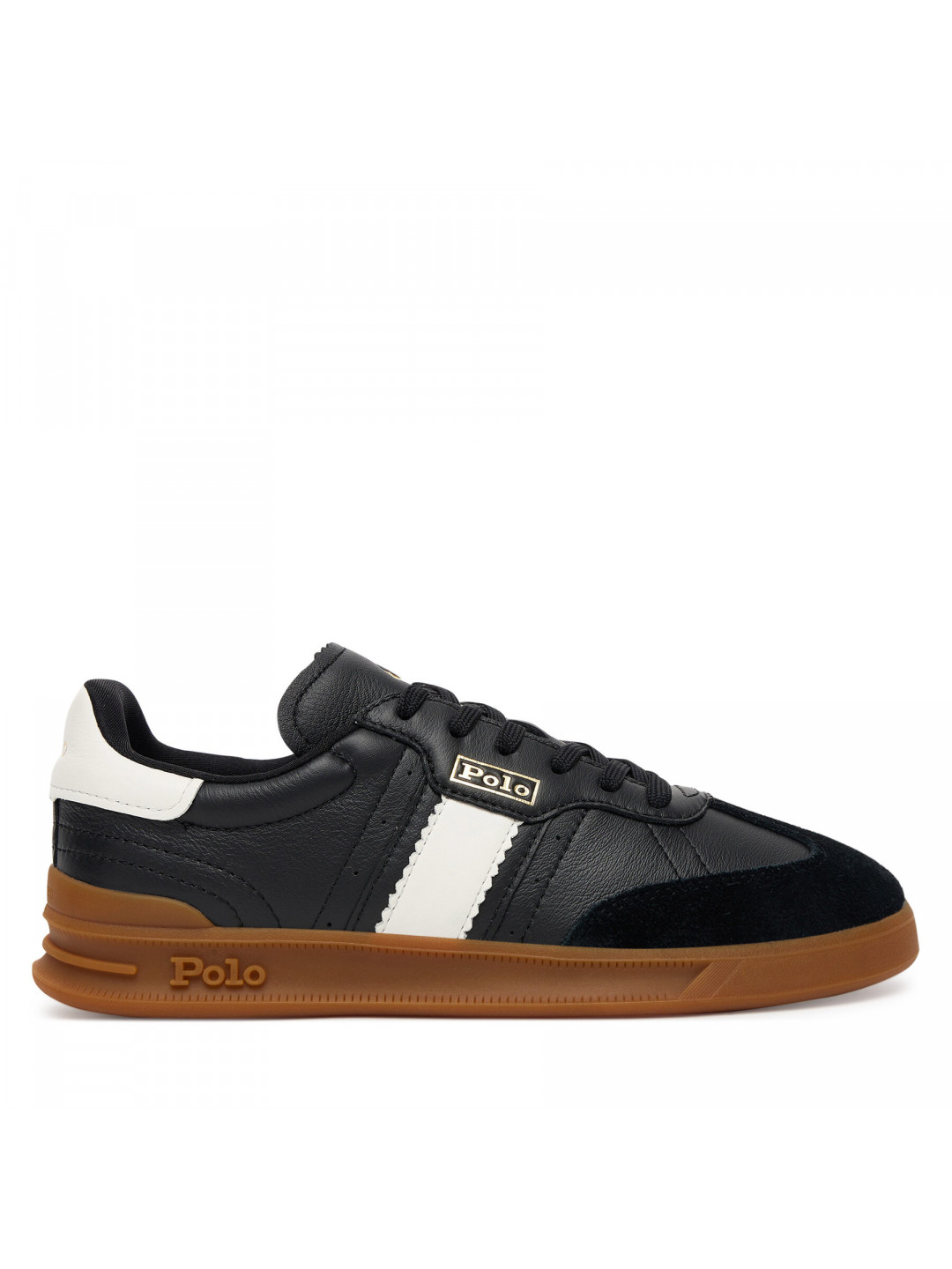 Sneakersy Polo Ralph Lauren Aera 804956688008 Černá